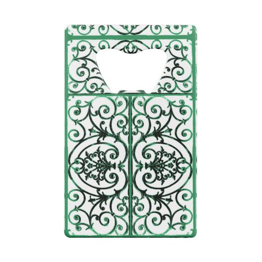 Highgate Iron Kreditkarten Flaschenöffner (Rückseite)