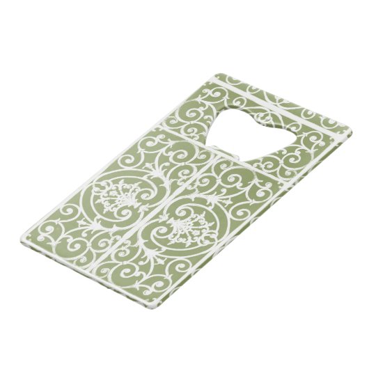 Highgate Iron Kreditkartenflaschenöffner (Rückseite Schrägansicht)