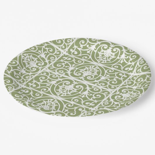 Highgate Iron Pappteller (Schrägansicht)