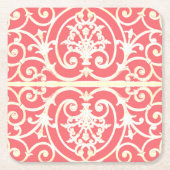 Highgate Iron Rechteckiger Pappuntersetzer (Vorderseite)