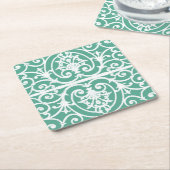 Highgate Iron Rechteckiger Pappuntersetzer (angewinkelt)