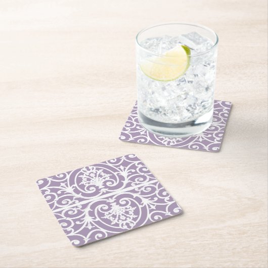 Highgate Iron Rechteckiger Pappuntersetzer (Vor Ort)