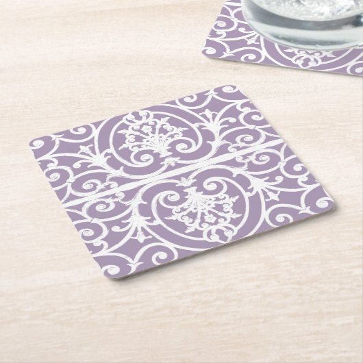 Highgate Iron Rechteckiger Pappuntersetzer (angewinkelt)