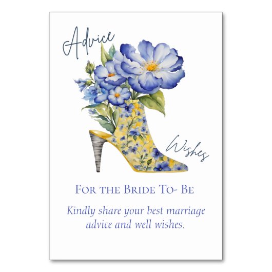 HighHeel Schuhberatung und Tischtenniszeichen Tischnummer (Rückseite)