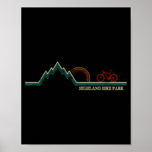 Highland Bike Park New Hampshire Mountainbiken Poster