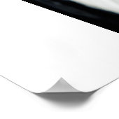 Highland Blue Poster (Ecke)