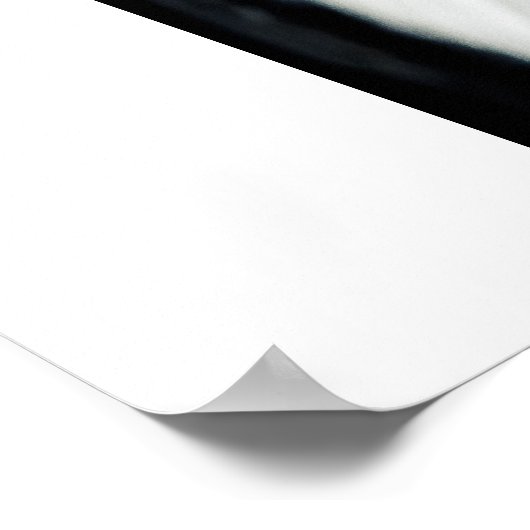 Highland Blue Poster (Ecke)