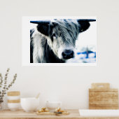 Highland Blue Poster (Küche)