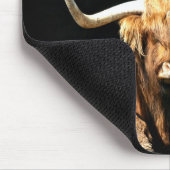 Highland Bull Mousepad (Ecke)