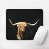 Highland Bull Mousepad (Mit Mouse)