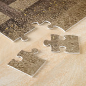 Highland Bull Vintag Style Cattle Puzzle (Seite)