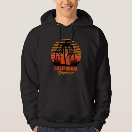 Highland California Hoodie (Vorderseite)