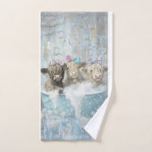 Highland Calve Bubble Bath Matching Dusche Vorhang Badhandtuch Set (Handtuch)