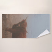 HIGHLAND CATTLE COW BADEHANDTUCH (Badehandtuch)