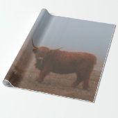 HIGHLAND CATTLE COW GESCHENKPAPIER (Ungerollt)