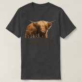 Highland Cattle Cow Hippie Top (Design vorne)