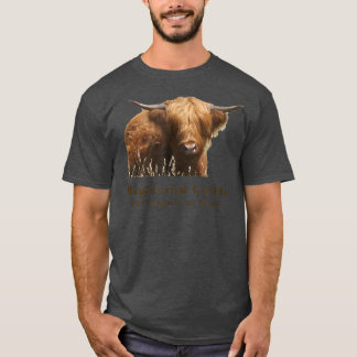 Highland Cattle Cow Hippie Top