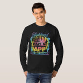 Highland Cattle Cute Highland Cows Make Me Happy f T-Shirt (Vorne ganz)