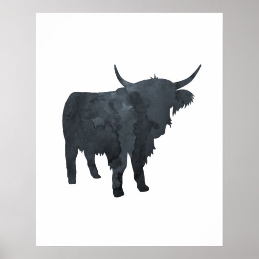 Highland Cattle Poster (Vorne)