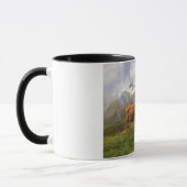Highland Cattle (von Rosa Bonheur) Tasse (Links)