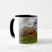 Highland Cattle (von Rosa Bonheur) Tasse (Vorderseite Links)