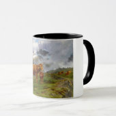 Highland Cattle (von Rosa Bonheur) Tasse (VorderseiteRechts)