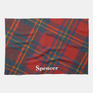 Highland Cheer Rot kariert schottischer Tartan Geschirrtuch