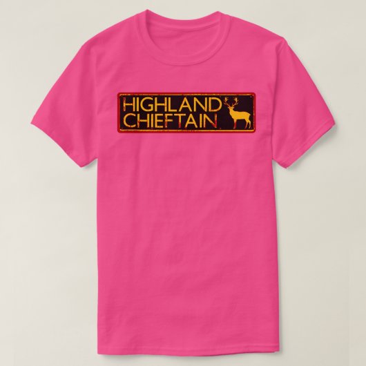 Highland Chieftain 1 T-Shirt (Design vorne)