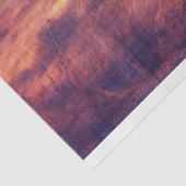 Highland Cow 3 in Foggy Landscape Decoupage Paper Seidenpapier (Ausschnitt)