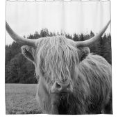 Highland Cow #6 #wall #art Duschvorhang (Vorderseite)