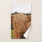 Highland Cow #7 #wall #art Badhandtuch Set (Handtuch)