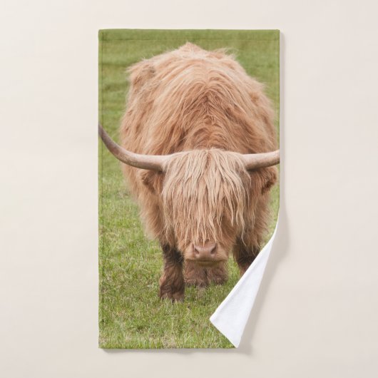 Highland Cow #8 #wall #art Badhandtuch Set (Handtuch)