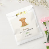 Highland Cow Baby Dusche Fevor Bag Geschenktütchen (Versiegelt)