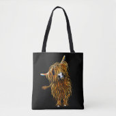 HiGHLaND CoW BaG "CoooWeee' by SHiRLeY MacARTHuR Tasche (Vorderseite)