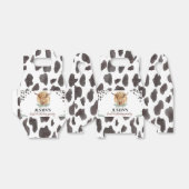 Highland Cow Birthday Favor Box Geschenkschachtel (Ungefaltet)