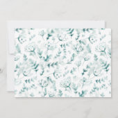 Highland Cow Boho Zweiten Geburtstag Einladung (Rückseite)