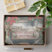 Highland Cow Christmas Seidenpapier (Geschenk)