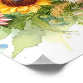 Highland Cow & Friends 4 Poster (Ecke)