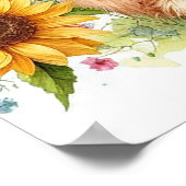 Highland Cow & Friends 7 Poster (Ecke)