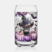 Highland Cow Gedruckte Dosenbrille Dosenglas (Vorderseite)
