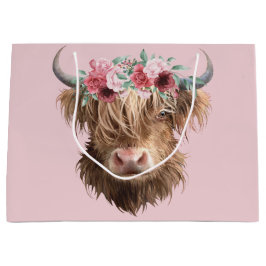 Highland Cow Große Geschenktüte