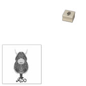 Highland Cow Gummistempel (Stempel)