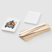 Highland Cow Halloween Fall Fächer (Non-assembled)