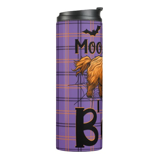 Highland Cow Hexe Thermosbecher (Nach links gedreht)