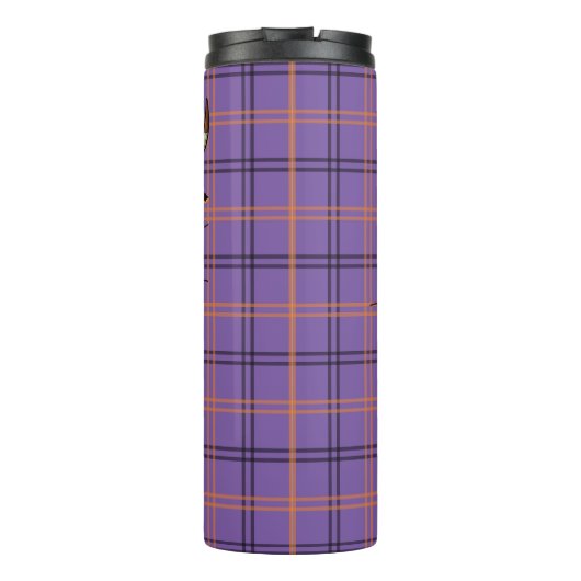 Highland Cow Hexe Thermosbecher (Rückseite)