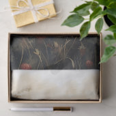 Highland Cow in a Strawberry Patch Decoupage Seidenpapier (Geschenk)