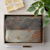 Highland Cow in Pumpkin Patch Decoupage Seidenpapier (Geschenk)