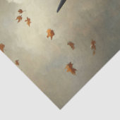 Highland Cow in Pumpkin Patch Decoupage Seidenpapier (Ausschnitt)