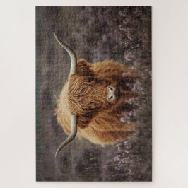 Highland Cow Jigsaw Puzzle