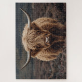 Highland Cow Jigsaw Puzzle (Vertikal)